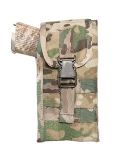Kabura uniwersalna na pistolet, prawa. Multicam